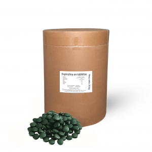 Espirulina en comprimidos  25 kg (250 mg) al por mayor | Precio Especial por Volumen