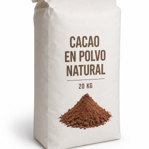 Cacao en Polvo Natural 20 kg | Venta al por Mayor para Industria Alimentaria