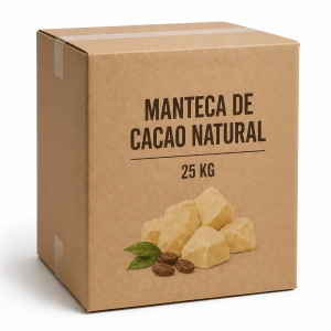 Manteca de Cacao Natural 25 kg al por mayor