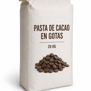 Pasta de Cacao en Gotas 20 kg al por mayor
